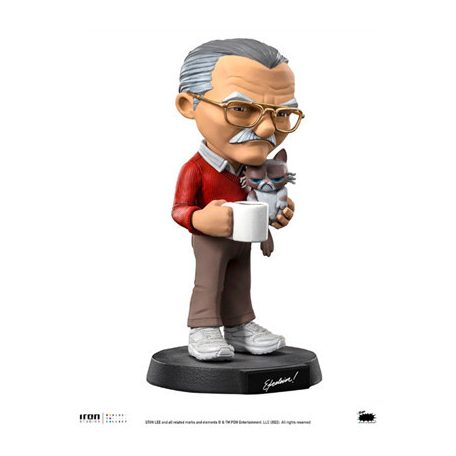 Stan Lee with Grumpy Cat - Marvel - MiniCo-STNLEE71422-10