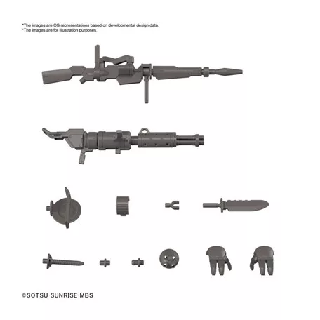 HG 1/144 Expansion Parts Set For Demi Trainer-MK63357