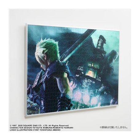 Final Fantasy VII Remake Premium Jigsaw Puzzle Key Art - 1000 Piece - Cloud ＆ Sephiroth-XFF07ZZ325