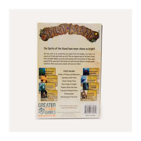 Spirit Island: Premium Foil Spirit Panels - EN-SISL-FLCR