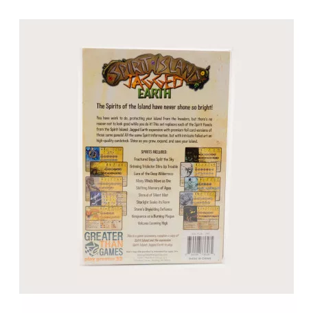 Spirit Island: Jagged Earth - Premium Foil Spirit Panels - EN-SISL-FLJE