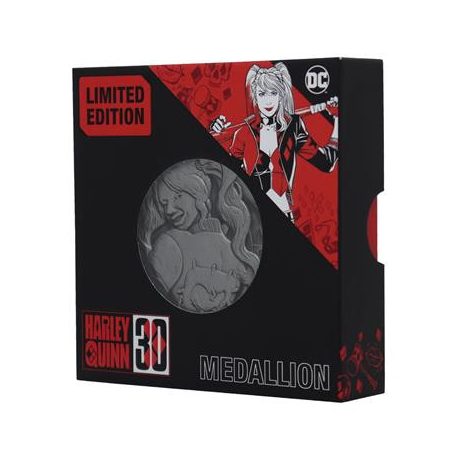 Harley Quinn Limited edition 30th anniversary Medallion-THG-DC35