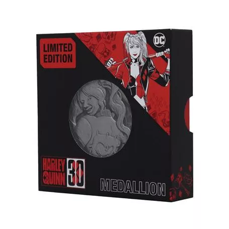 Harley Quinn Limited edition 30th anniversary Medallion-THG-DC35