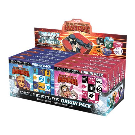 Marvel Dice Masters: Secret Wars Origin Packs Display - EN-WZK78409