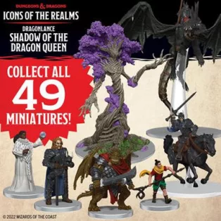 D&D Icons of the Realms: Dragonlance 7 ct. Booster Brick (Set 25)-96223
