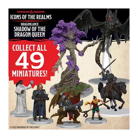 D&D Icons of the Realms: Dragonlance 7 ct. Booster Brick (Set 25)-96223