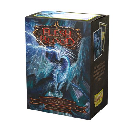 Dragon Shield Flesh and Blood License Standard Art Sleeves - Azvolai (100 Sleeves)-AT-16057