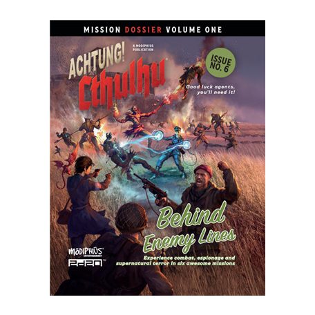 Achtung! Cthulhu 2d20 Mission Dossier 1 - Behind Enemy lines - EN-MUH0010203