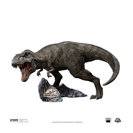 Jurassic World Icons - T-Rex Statue-UNIVJP74722-IC