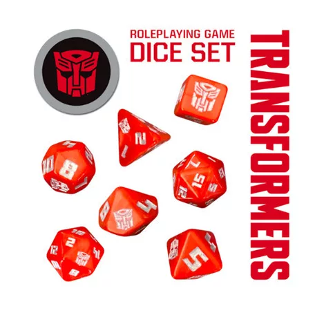 Transformers Roleplaying Game Dice Set-RGS02380