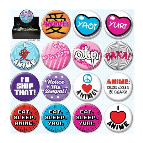Anime Quotes 144 Piece BT Asst-BOY86068ASST