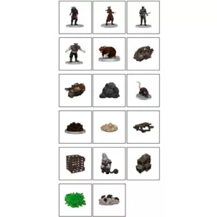 D&D Icons of the Realms: Adventure in a Box - Wererat Den-96207
