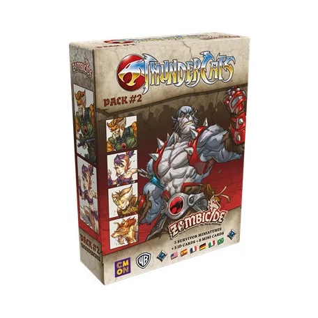 Zombicide - Thundercats Pack 2 - DE/EN/ES/FR/IT/PT-CMND1223