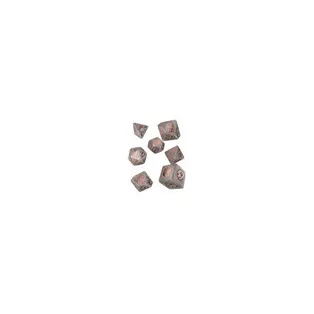 Dragons Dice Set: Quartz (7)-SDRA09
