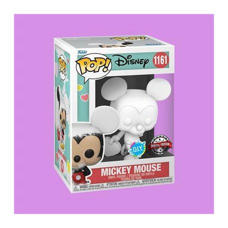 Funko POP! Disney: Valentine Mickey Mouse(DIY)(WH)(Exclusive)-FK61001