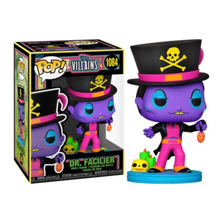 Funko POP! Disney: Villains- Dr.Facillier (Blacklight)(Exclusive)-FK60394
