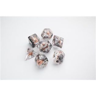 Gamegenic - Embraced Series - Shield & Weapons - RPG Dice Set (7pcs)-GGS50005ML