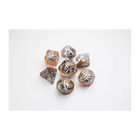 Gamegenic - Embraced Series - Death Valley - RPG Dice Set (7pcs)-GGS50007ML