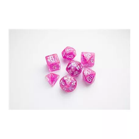 Gamegenic - Candy-like Series - Rasberry - RPG Dice Set (7pcs)-GGS50009ML
