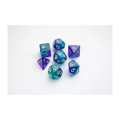 Gamegenic - Galaxy Series - Neptune - RPG Dice Set (7pcs)-GGS50013ML