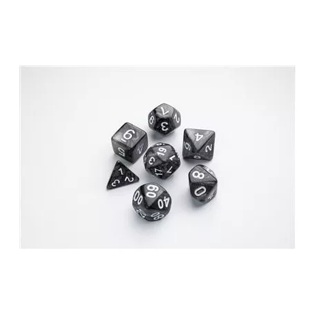 Gamegenic - Galaxy Series - Moon - RPG Dice Set (7pcs)-GGS50014ML