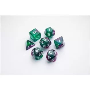 Gamegenic - Galaxy Series - Aurora - RPG Dice Set (7pcs)-GGS50016ML