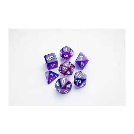 Gamegenic - Galaxy Series - Nebula - RPG Dice Set (7pcs)-GGS50017ML