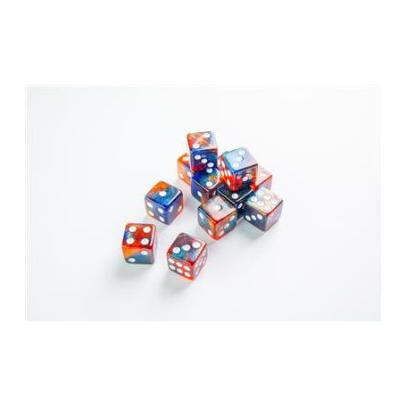 Gamegenic - Galaxy Series - Mars - D6 Dice Set 16 mm (12 pcs)-GGS50020ML