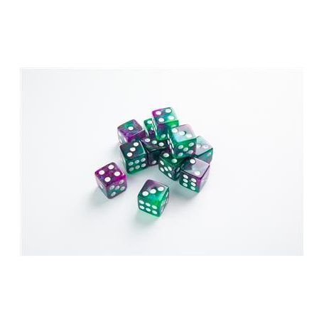Gamegenic - Galaxy Series - Aurora - D6 Dice Set 16 mm (12 pcs)-GGS50021ML