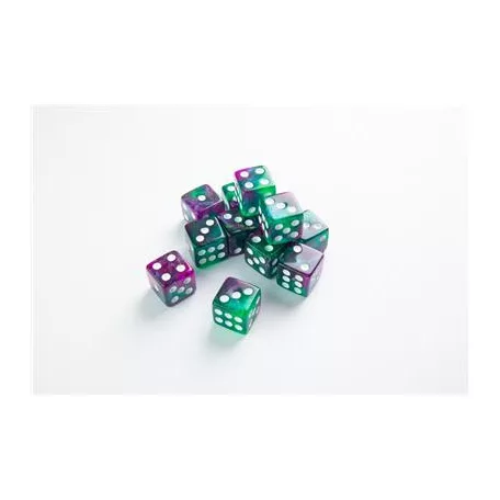 Gamegenic - Galaxy Series - Aurora - D6 Dice Set 16 mm (12 pcs)-GGS50021ML