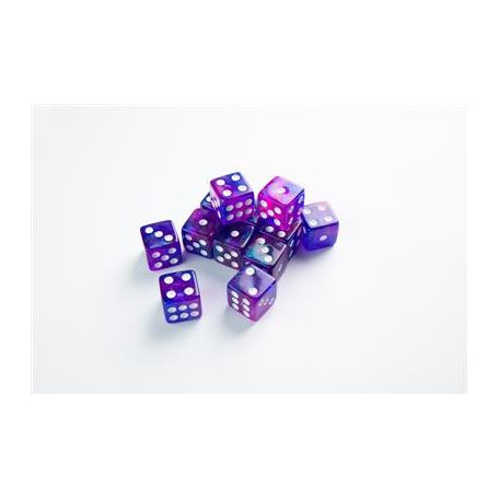 Gamegenic - Galaxy Series - Nebula - D6 Dice Set 16 mm (12 pcs)-GGS50022ML