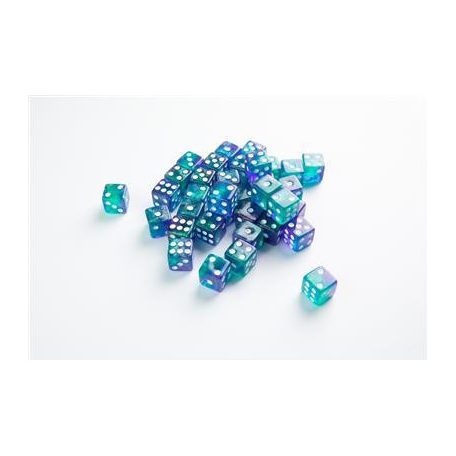 Gamegenic - Galaxy Series - Neptune - D6 Dice Set 12 mm (36 pcs)-GGS50023ML