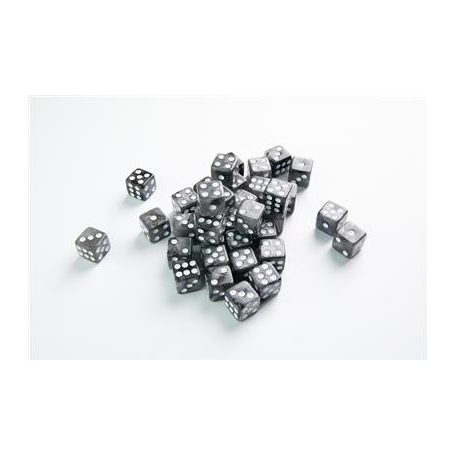 Gamegenic - Galaxy Series - Moon - D6 Dice Set 12 mm (36 pcs)-GGS50024ML
