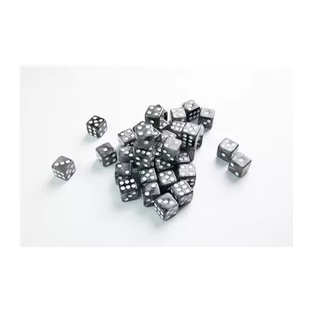 Gamegenic - Galaxy Series - Moon - D6 Dice Set 12 mm (36 pcs)-GGS50024ML