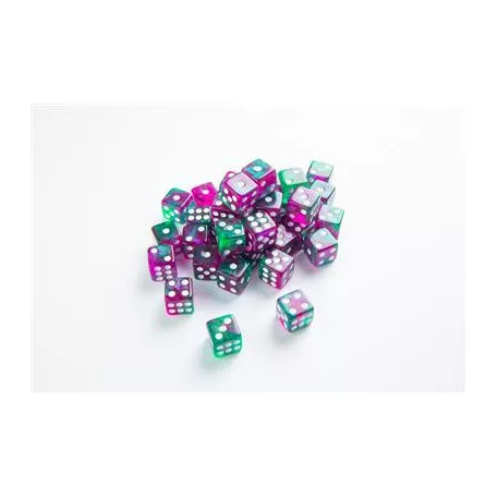 Gamegenic - Galaxy Series - Aurora - D6 Dice Set 12 mm (36 pcs)-GGS50026ML