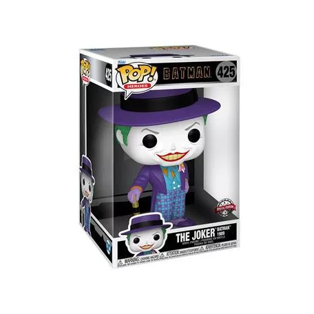 Funko POP! Jumbo: Batman 1989- Joker w/Hat (Exclusive)-FK58832