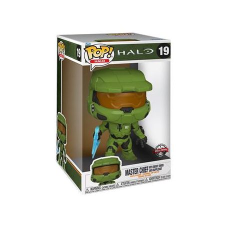 Funko POP! Jumbo: Halo Infinite- Master Chief (Exclusive)-FK58834