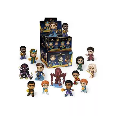 Funko Mistery Minis: Marvel - Eternals (CDU of 12) (Exclusive)-FK50222