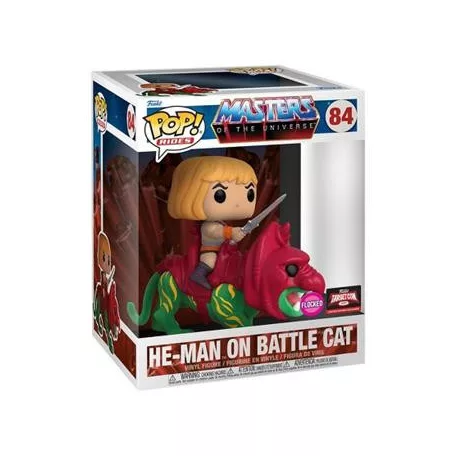Funko POP! Ride DLX: MOTU- He-Man on BC (FL) (Exclusive)-FK61035