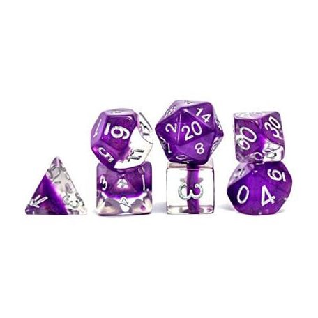 Neutron Dice Violet (7 Dice Set)-GKGN050