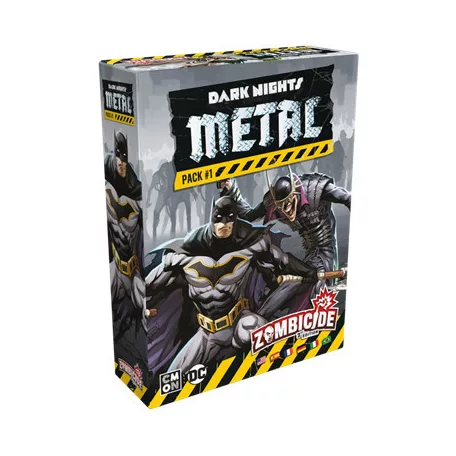 Zombicide 2. Edition - Batman Dark Nights Metal Pack #1 - DE/EN/ES/FR/IT/PT-CMND1225