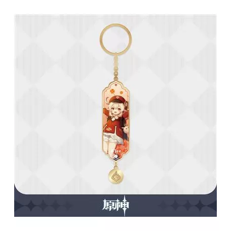 Genshin Impact - Character Drawing Card Metal Keychain - Klee-SAK35576