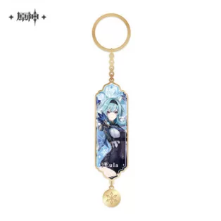 Genshin Impact - Character Drawing Card Metal Keychain - Eula-SAK17061