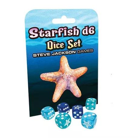 Starfish d6 Dice Set-SJG5900-09