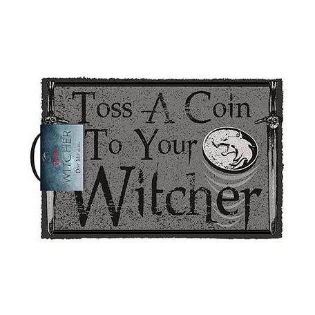 Pyramid Door Mats - The Witcher (Toss A Coin)-GP85775