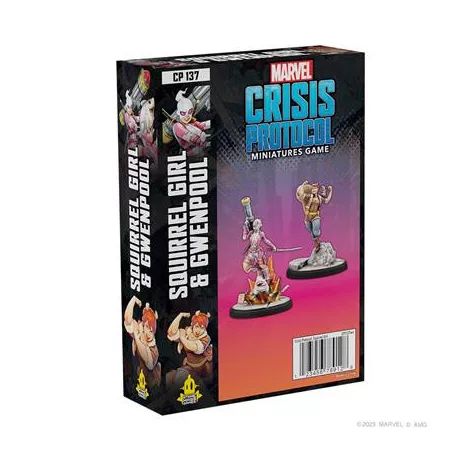 Marvel Crisis Protocol - Squirrel Girl & Gwenpool - EN-CP137