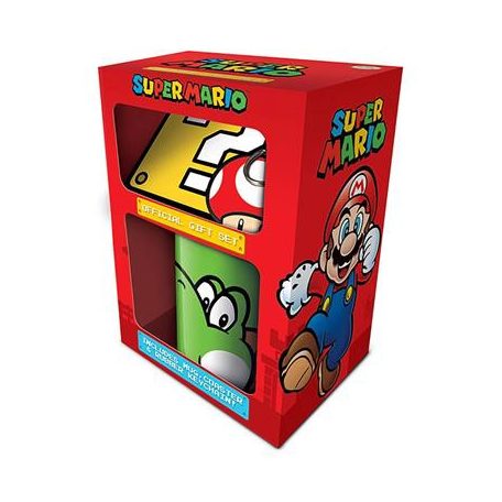 Super Mario - Yoshi Mug, Coaster, Keychain Gift Set-GP85205