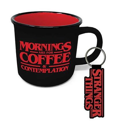 Stranger Things - Coffee and Contemplation Campfire Mug Set-GP85919