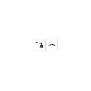 D&D Icons of the Realms: Dragonlance - Red Ruin & Red Dragonnel (Set 25)-96227