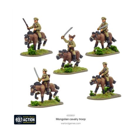 Bolt Action - Mongolian Cavalry Troop - EN-405008501